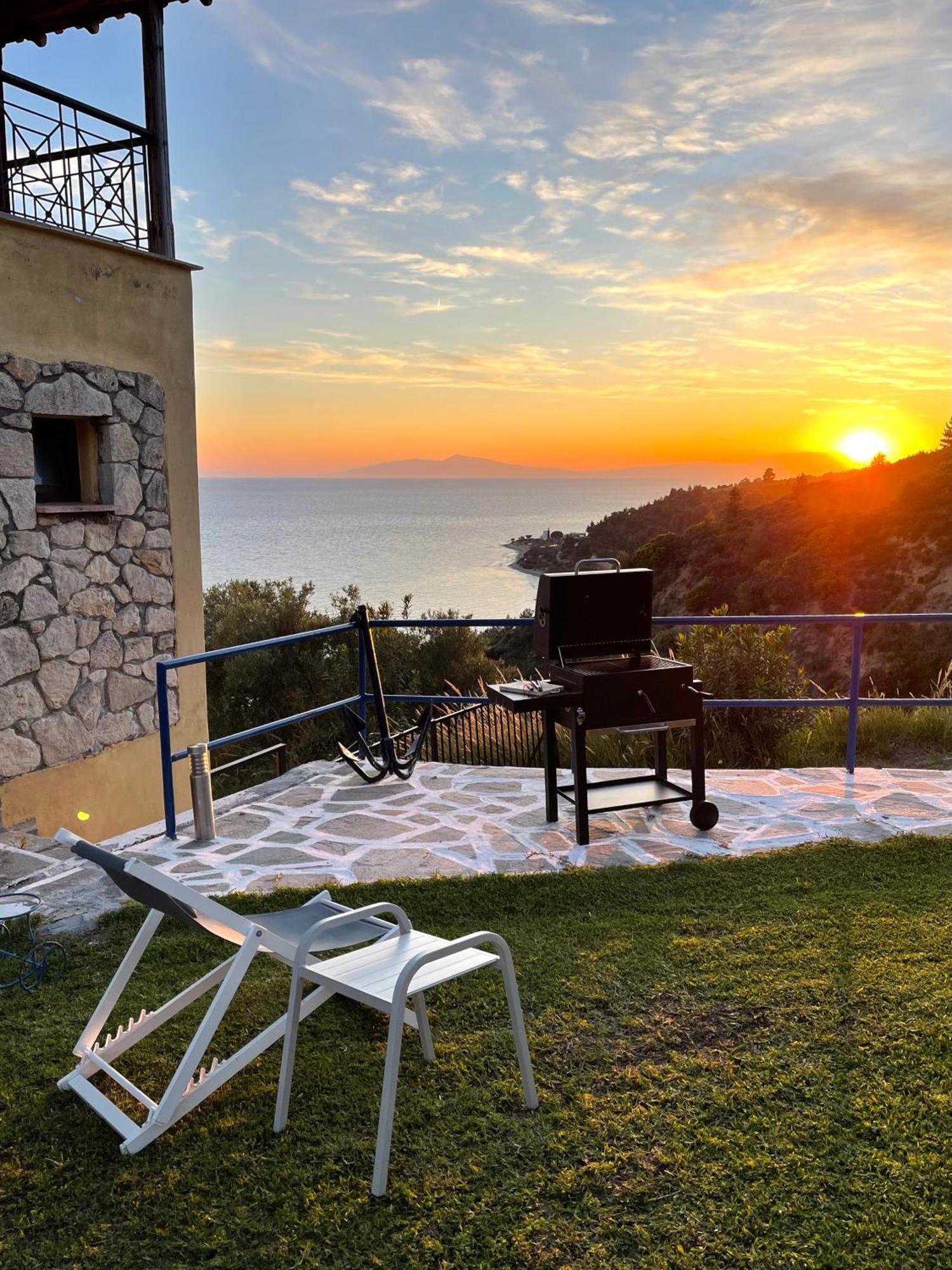 Villa Sunrise Agia Paraskevi  Exterior foto